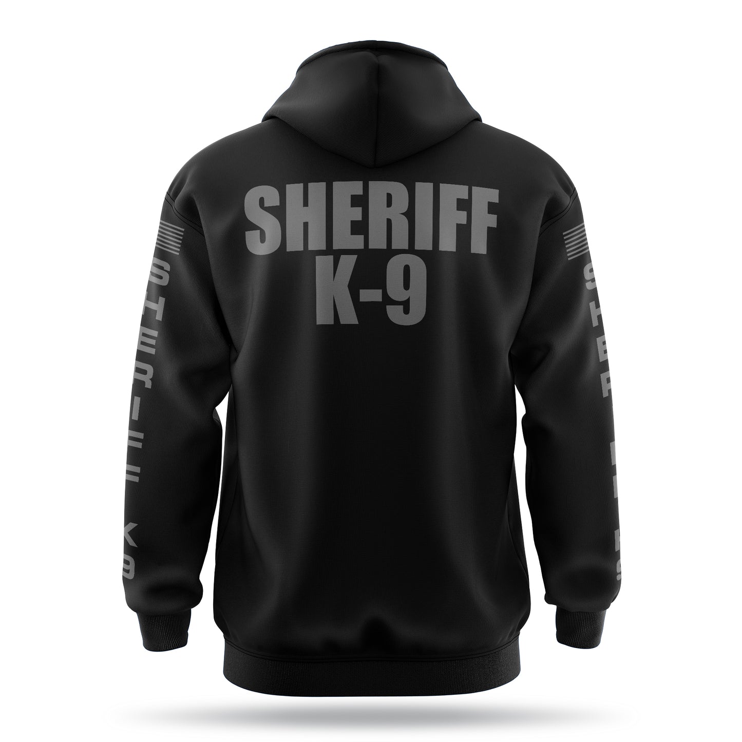 [SHERIFF K9] Heavy Blend Hoodie [BLK/GRY]-13 Fifty Apparel
