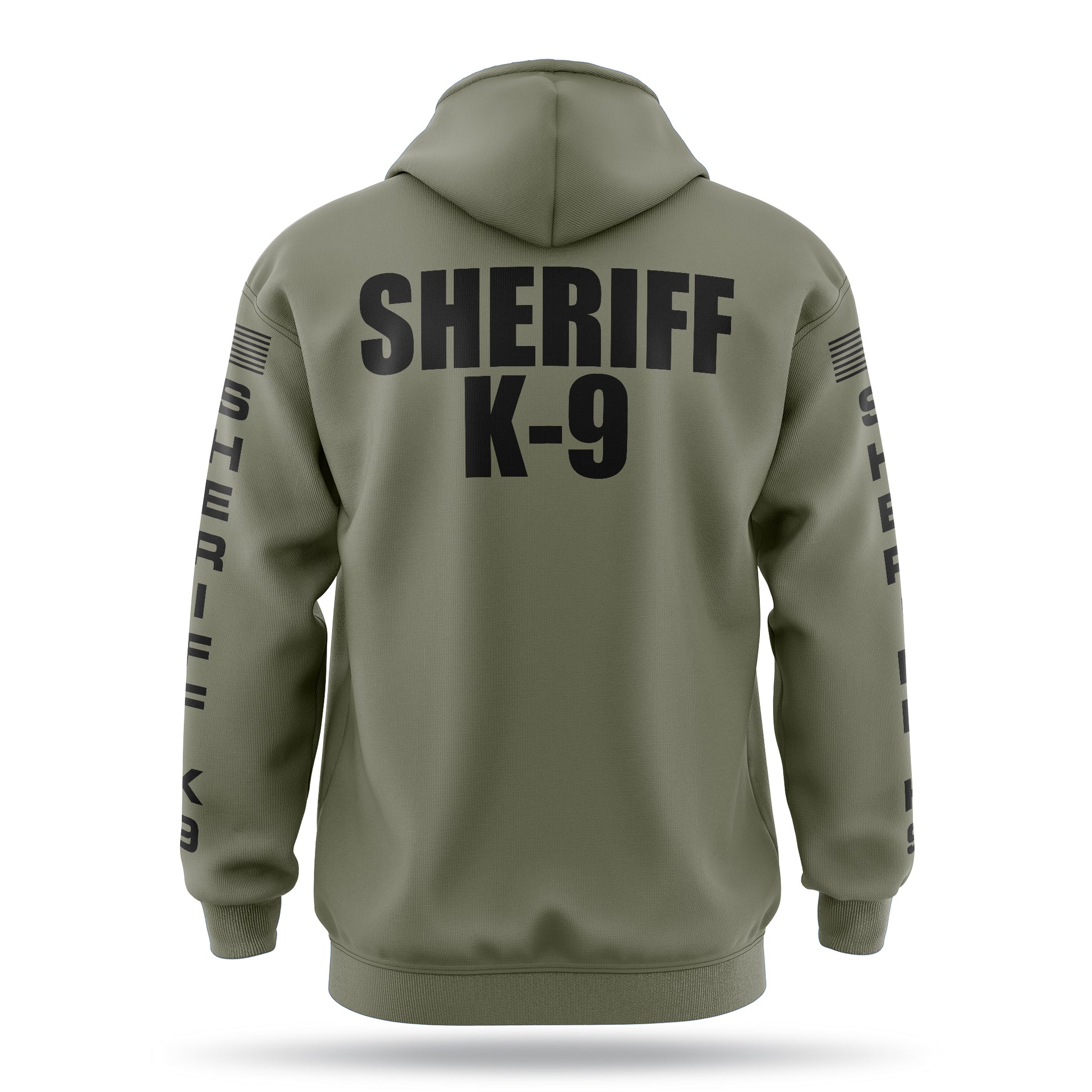 [SHERIFF K9] Heavy Blend Hoodie [GRN/BLK]-13 Fifty Apparel