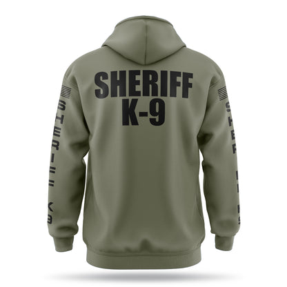 [SHERIFF K9] Heavy Blend Hoodie [GRN/BLK]-13 Fifty Apparel