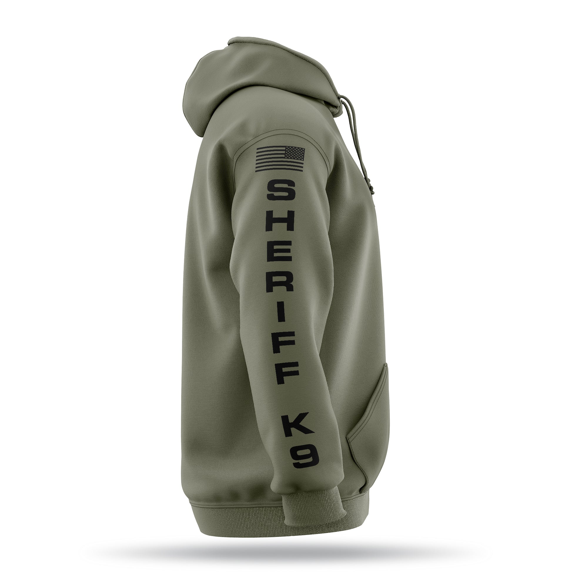 [SHERIFF K9] Heavy Blend Hoodie [GRN/BLK]-13 Fifty Apparel