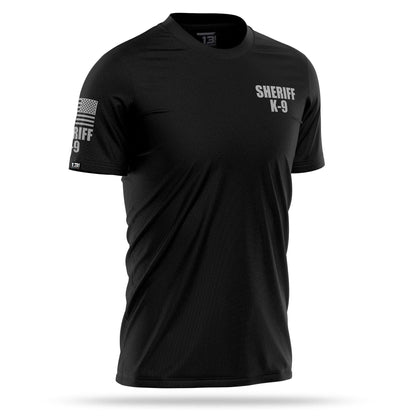 [SHERIFF K9] Men's Performance Shirt [BLK/GRY]-13 Fifty Apparel