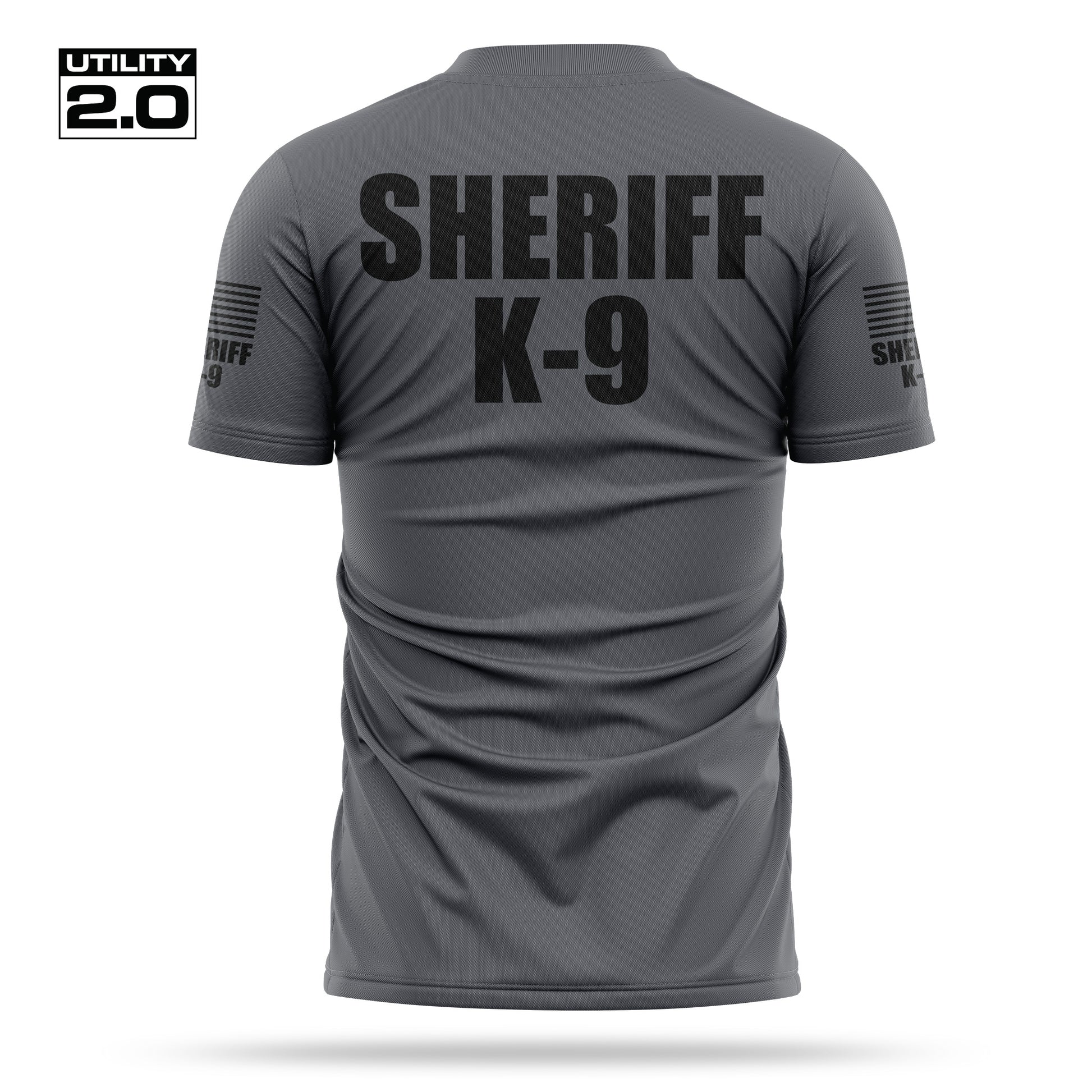 [SHERIFF K9] Men's Utility 2.0 Short Sleeve [CHAR/BLK]-13 Fifty Apparel