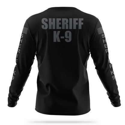 [SHERIFF K9] Men's Utility Long Sleeve [BLK/GRY]-13 Fifty Apparel