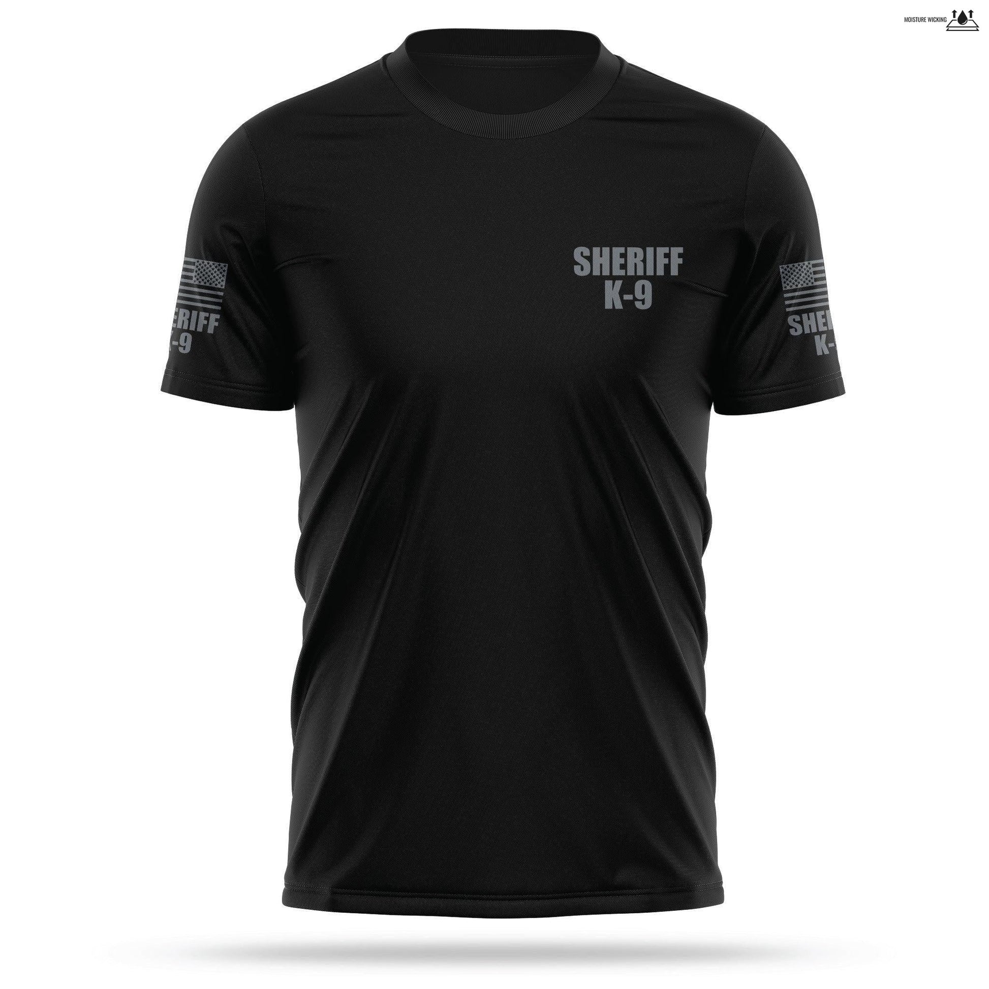 [SHERIFF K9] Men's Utility Shirt [BLK/GRY]-13 Fifty Apparel