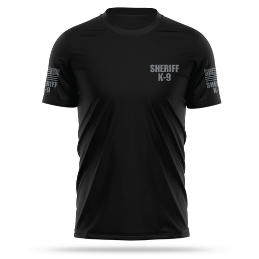 [SHERIFF K9] Men's Utility Shirt [BLK/GRY]-13 Fifty Apparel