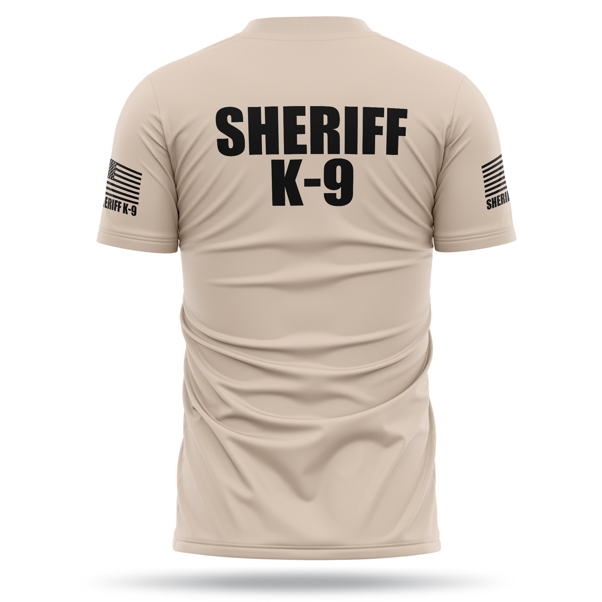 [SHERIFF K9] Men's Utility Shirt [SND/BLK]-13 Fifty Apparel