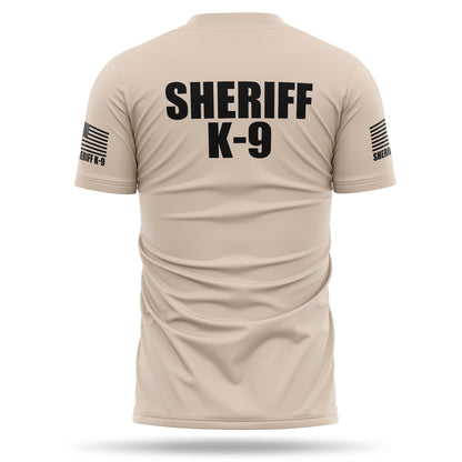 [SHERIFF K9] Men's Utility Shirt [SND/BLK]-13 Fifty Apparel