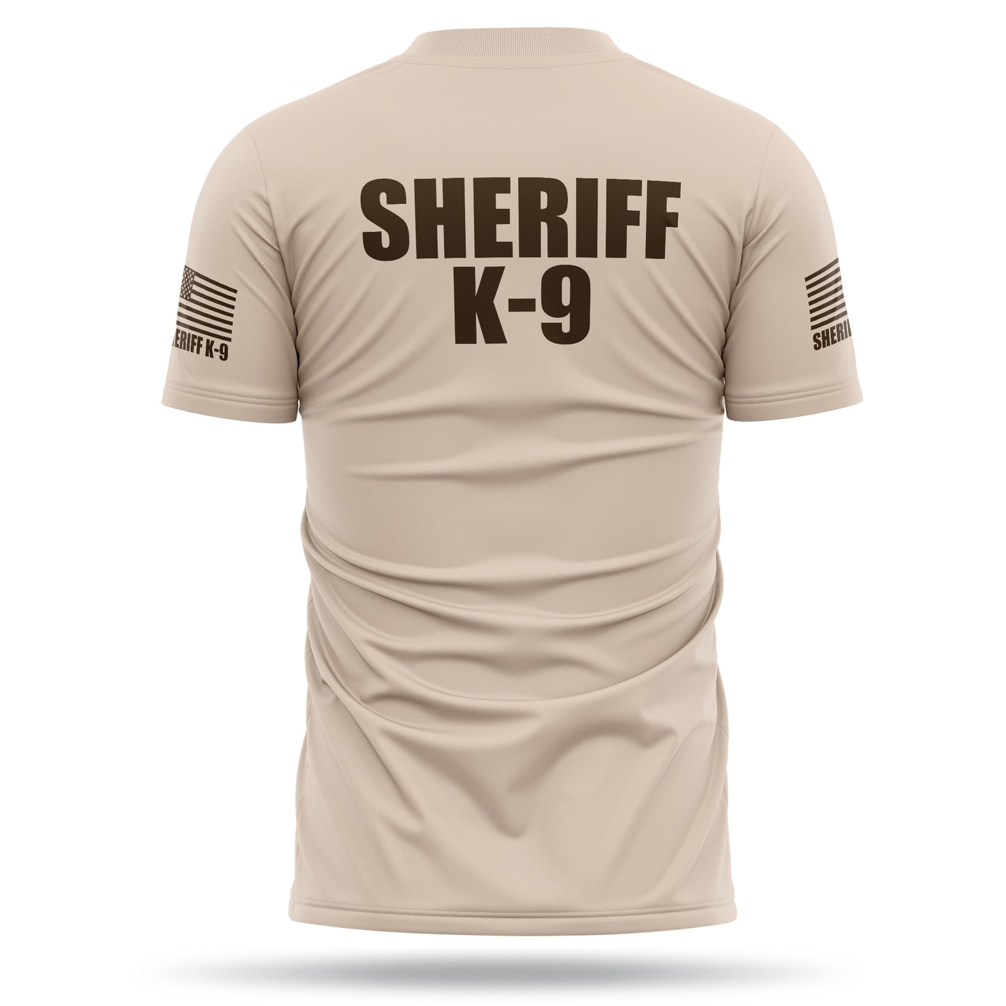 [SHERIFF K9] Men's Utility Shirt [SND/BRN]-13 Fifty Apparel