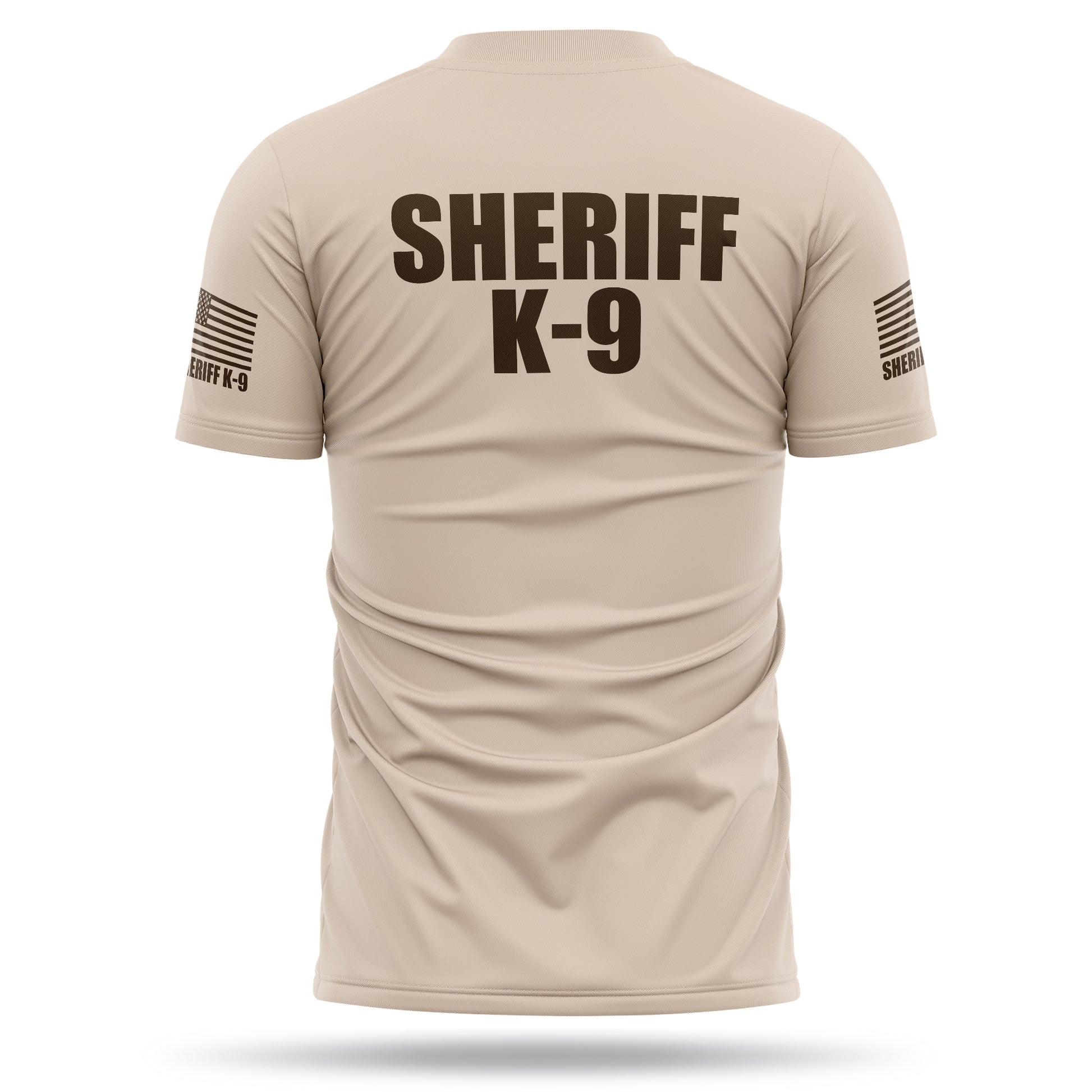 [SHERIFF K9] Men's Utility Shirt [SND/BRN]-13 Fifty Apparel
