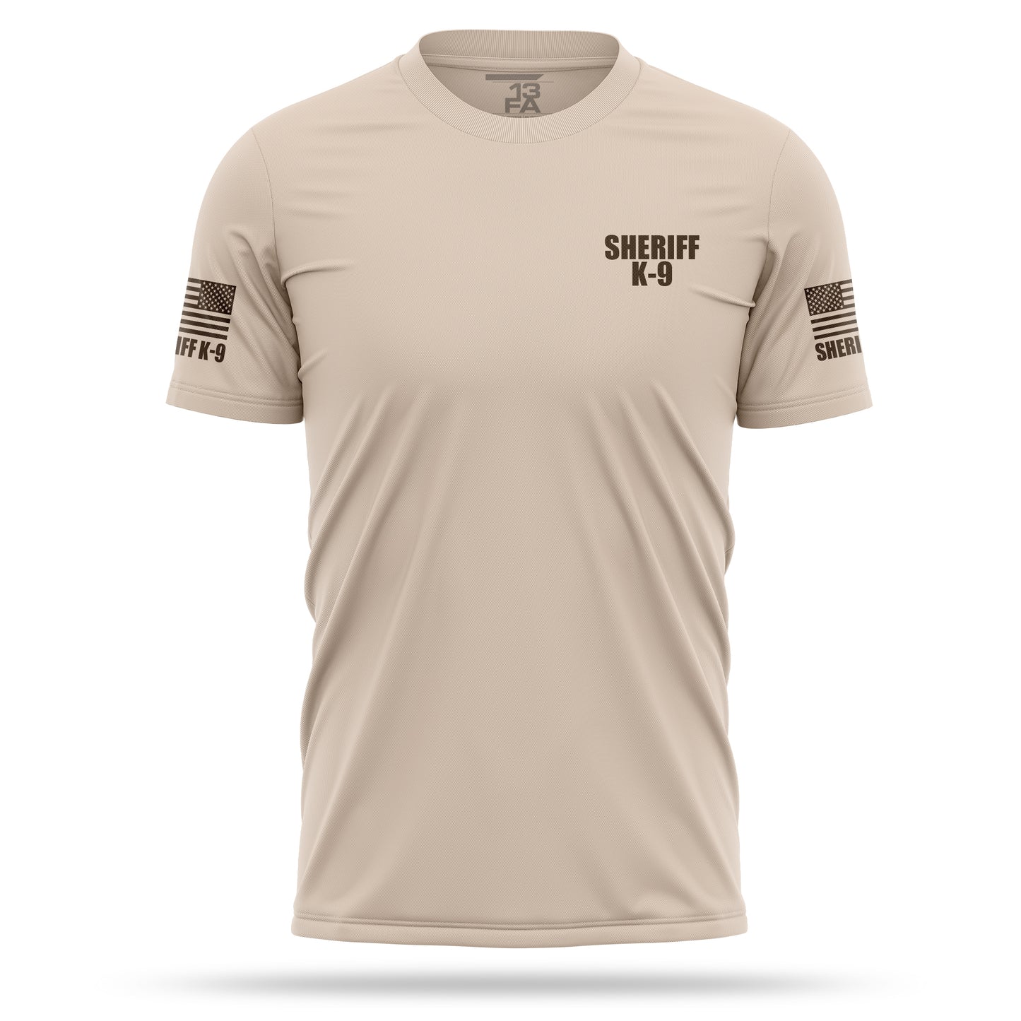 [SHERIFF K9] Men's Utility Shirt [SND/BRN]-13 Fifty Apparel