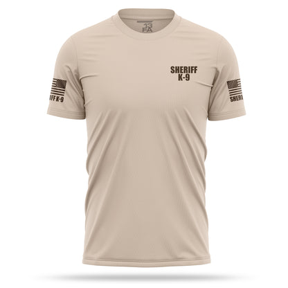 [SHERIFF K9] Men's Utility Shirt [SND/BRN]-13 Fifty Apparel