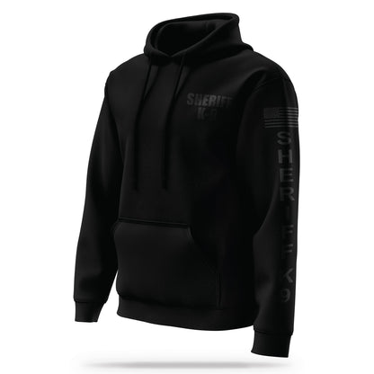 [SHERIFF K9] Performance Hoodie 2.0 [BLK/BLK]-13 Fifty Apparel