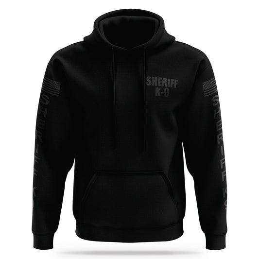 [SHERIFF K9] Performance Hoodie 2.0 [BLK/BLK] 13 Fifty Apparel 