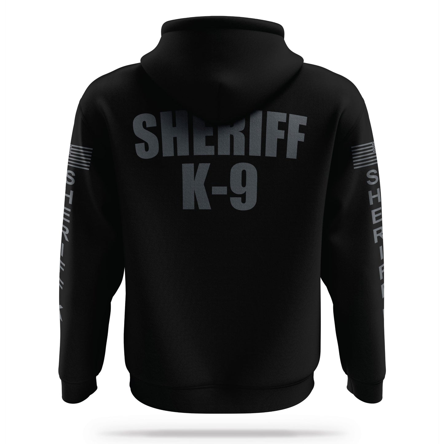 [SHERIFF K9] Performance Hoodie 2.0 [BLK/GRY]-13 Fifty Apparel