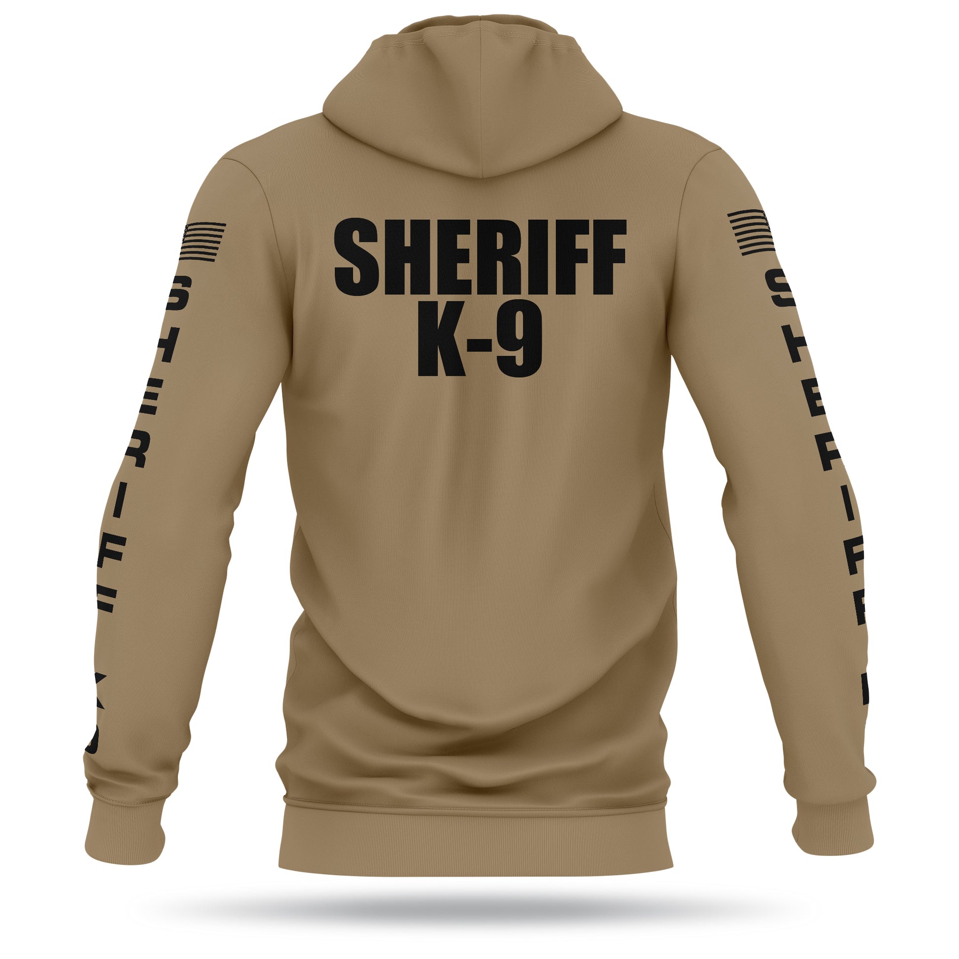 [SHERIFF K9] Performance Hoodie 2.0 [BRN/BLK]-13 Fifty Apparel