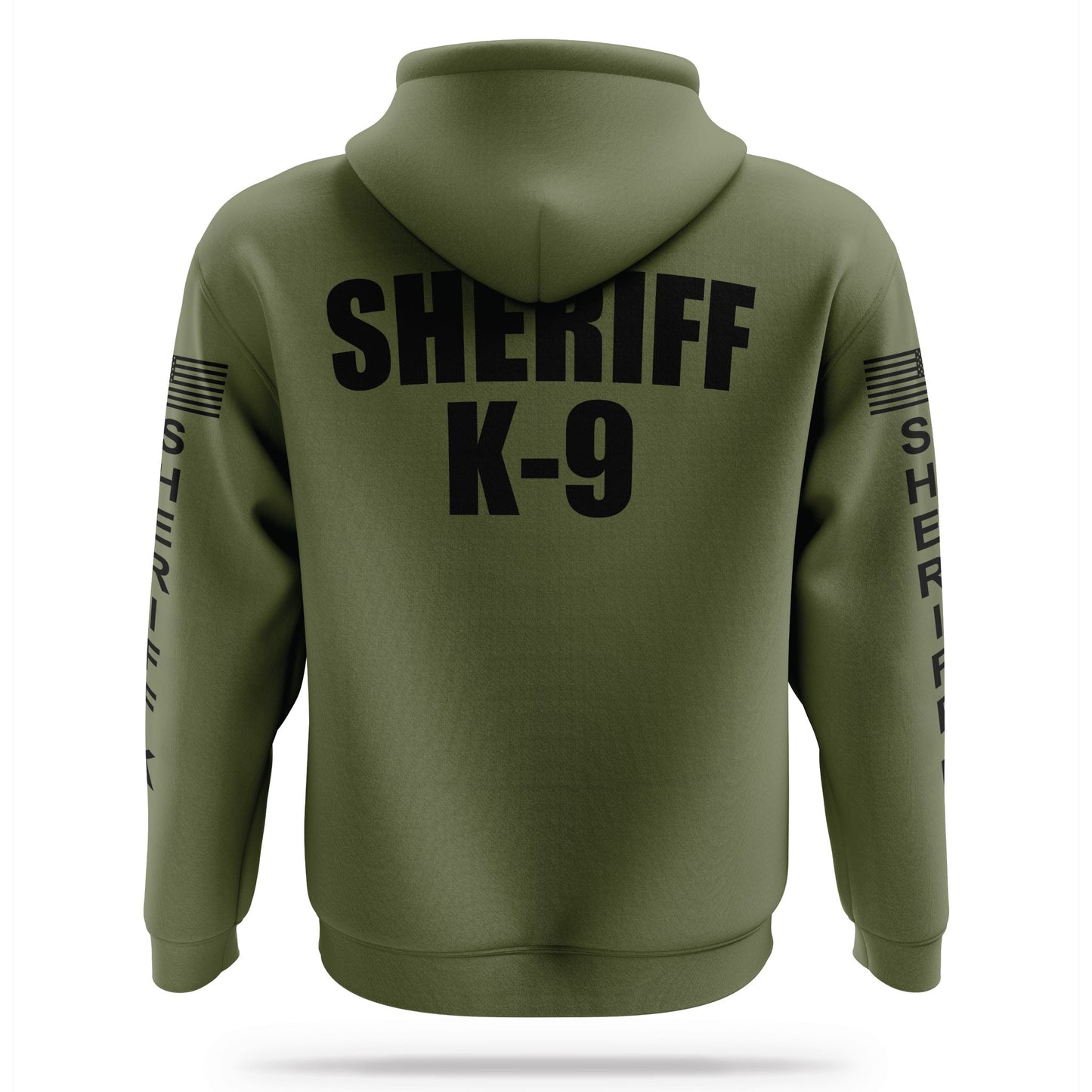 [SHERIFF K9] Performance Hoodie 2.0 [GRN/BLK]-13 Fifty Apparel
