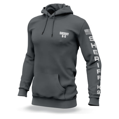 [SHERIFF K9] Performance Hoodie 2.0 [GRY/WHT]-13 Fifty Apparel