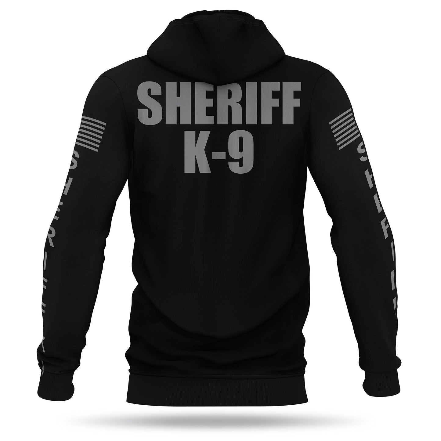 [SHERIFF K9] Performance Hoodie [BLK/GRY]-13 Fifty Apparel