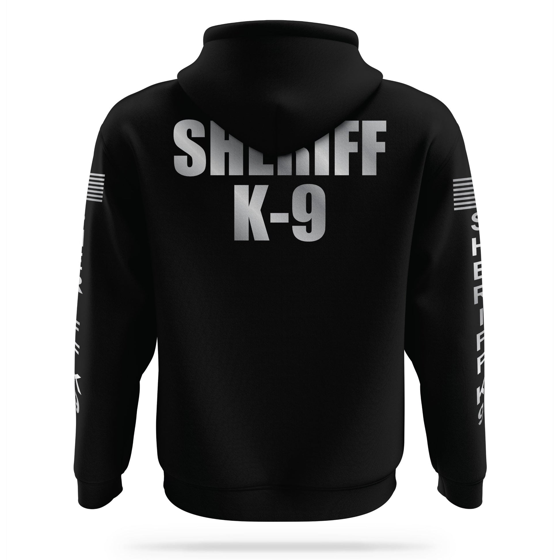 [SHERIFF K9] Reflective Performance Hoodie 2.0 [BLK/REF]-13 Fifty Apparel