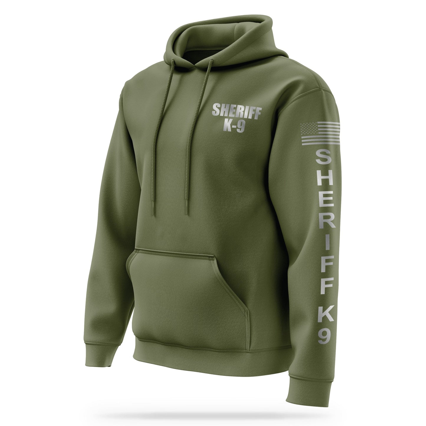 [SHERIFF K9] Reflective Performance Hoodie 2.0 [GRN/REF]-13 Fifty Apparel