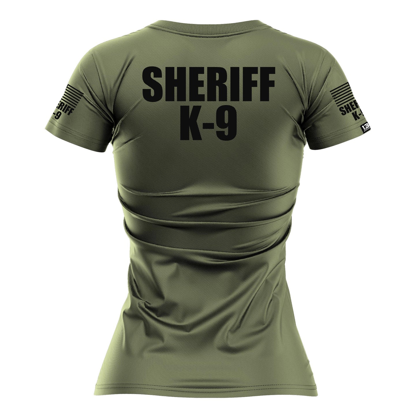[SHERIFF K9] Women's Performance Shirt [GRNK/BLK]-13 Fifty Apparel