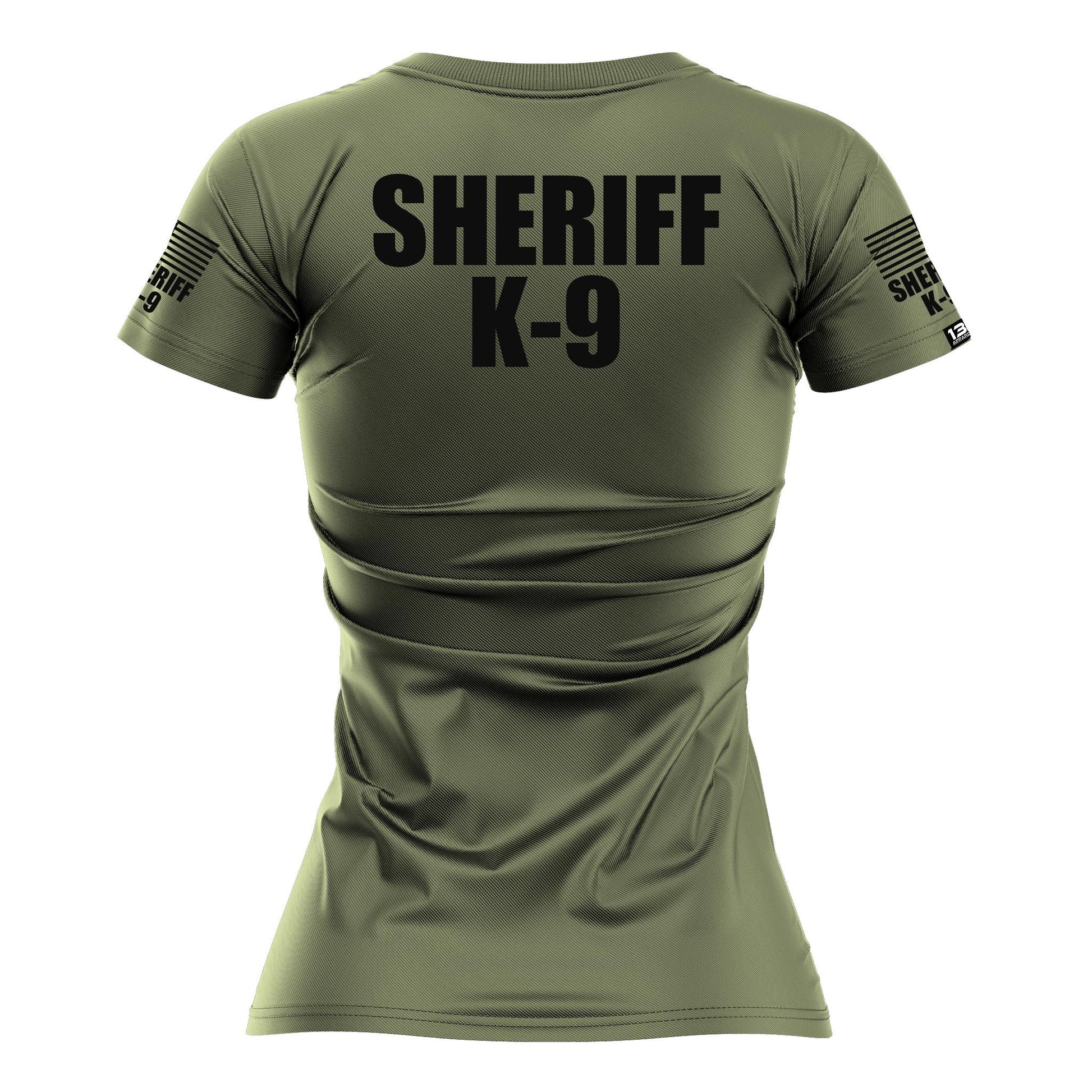 [SHERIFF K9] Women's Performance Shirt [GRNK/BLK]-13 Fifty Apparel