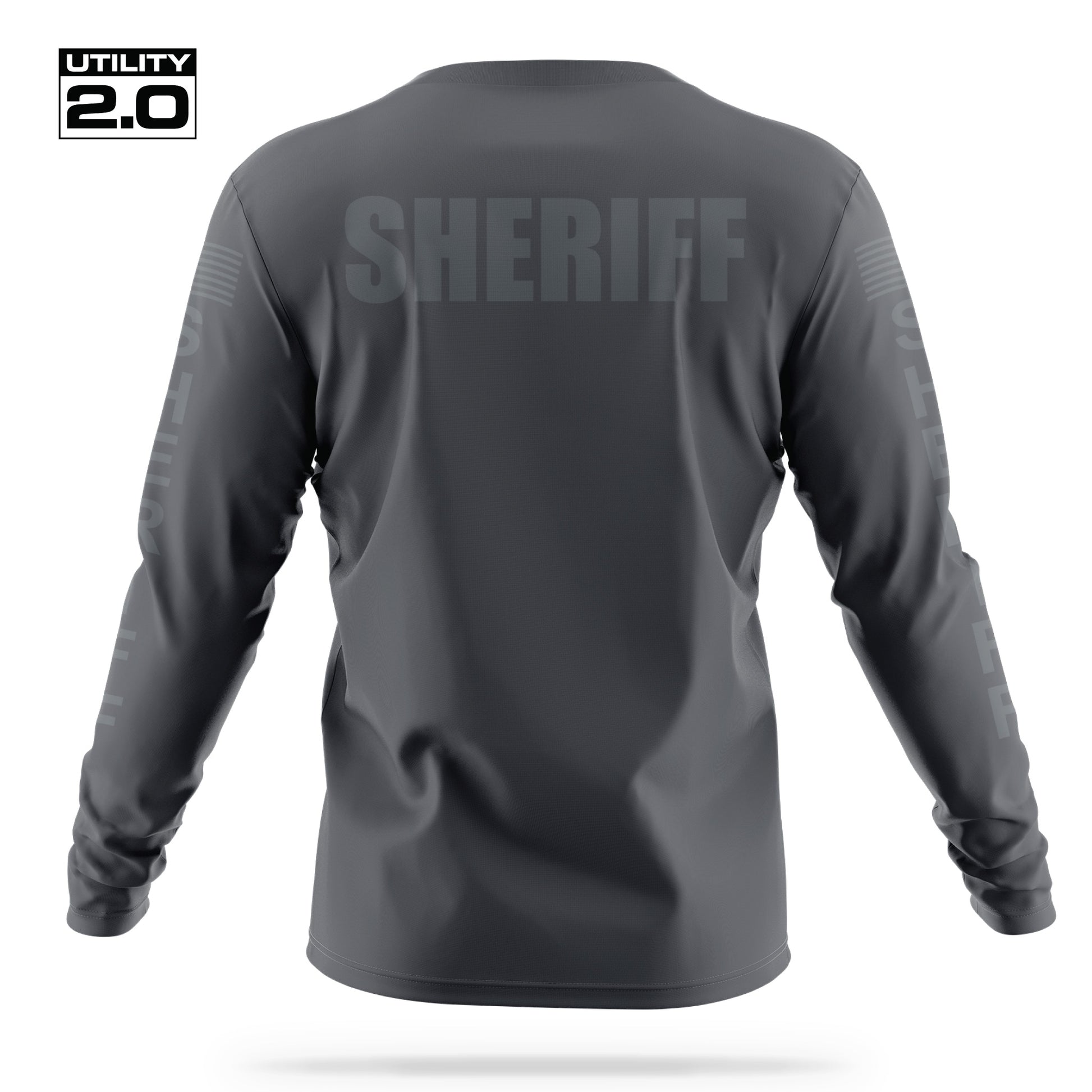 [SHERIFF] Men's Utility 2.0 Long Sleeve [CHAR/GRY]-13 Fifty Apparel