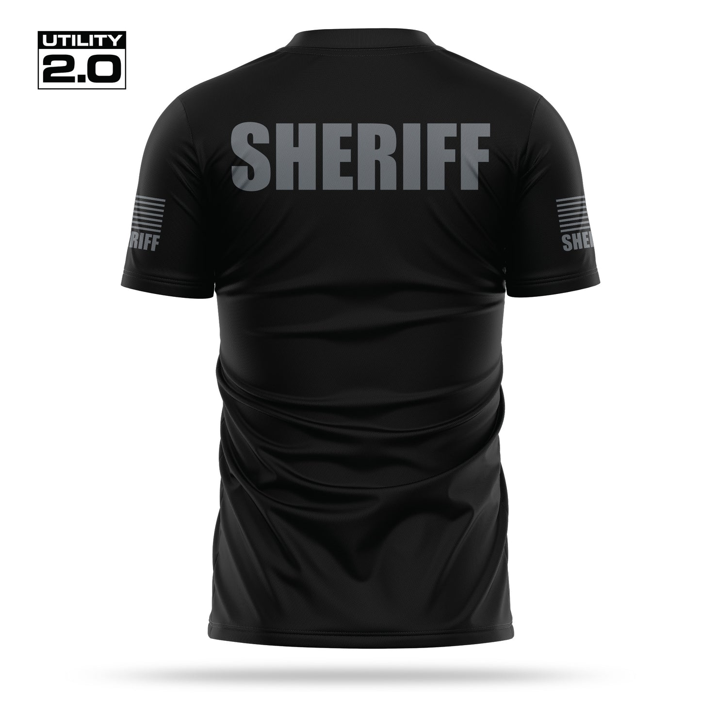[SHERIFF] Men's Utility 2.0 Short Sleeve [BLK/GRY]-13 Fifty Apparel