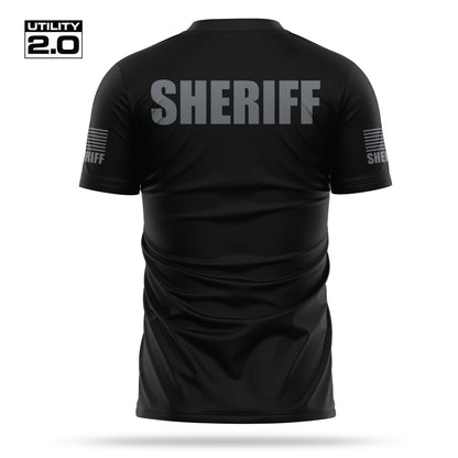 [SHERIFF] Men's Utility 2.0 Short Sleeve [BLK/GRY]-13 Fifty Apparel