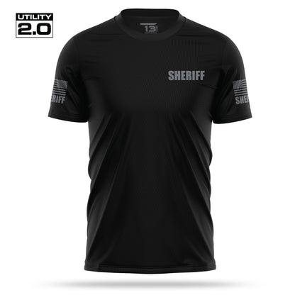 [SHERIFF] Men's Utility 2.0 Short Sleeve [BLK/GRY]-13 Fifty Apparel