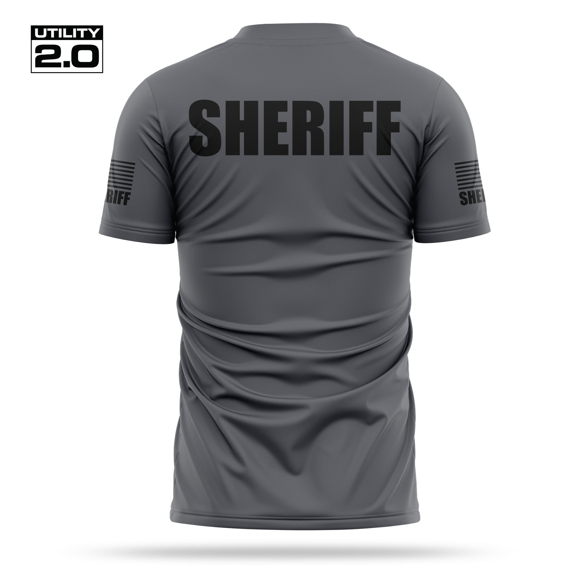 [SHERIFF] Men's Utility 2.0 Short Sleeve [CHAR/BLK]-13 Fifty Apparel