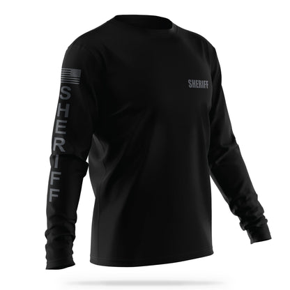 [SHERIFF] Men's Utility Long Sleeve [BLK/GRY]-13 Fifty Apparel