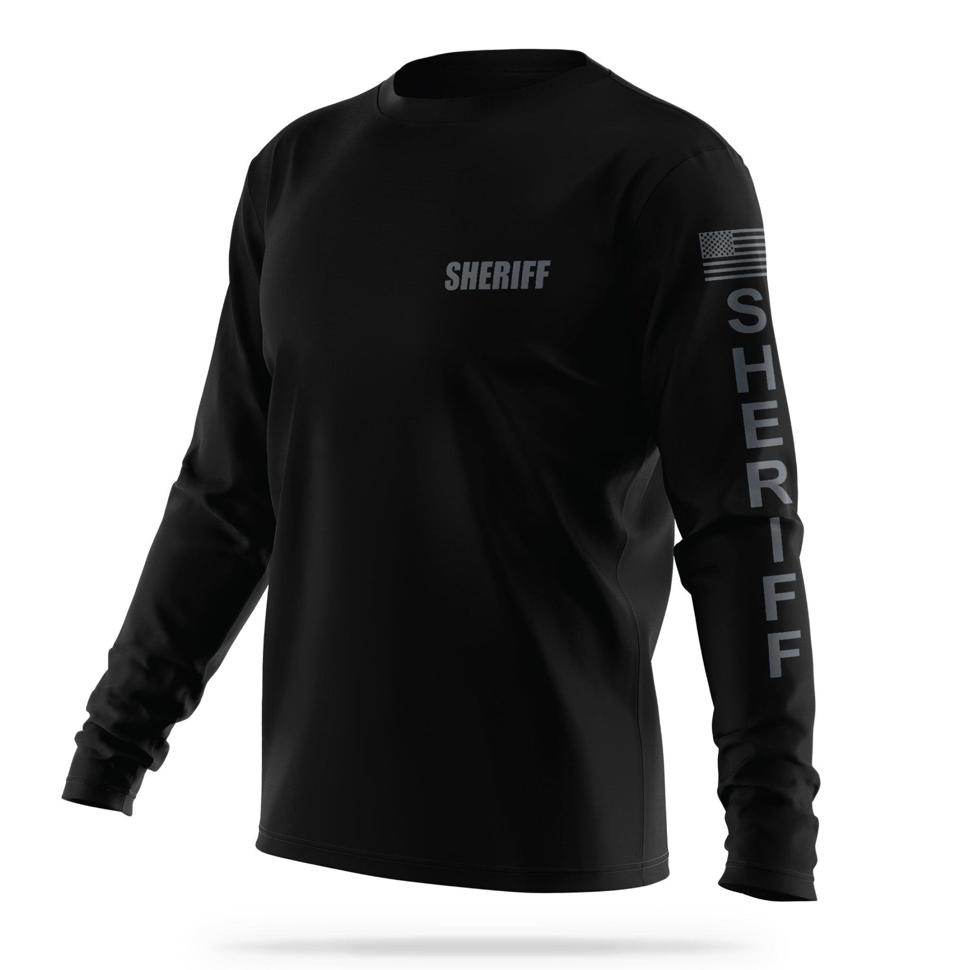 [SHERIFF] Men's Utility Long Sleeve [BLK/GRY] 13 Fifty Apparel 