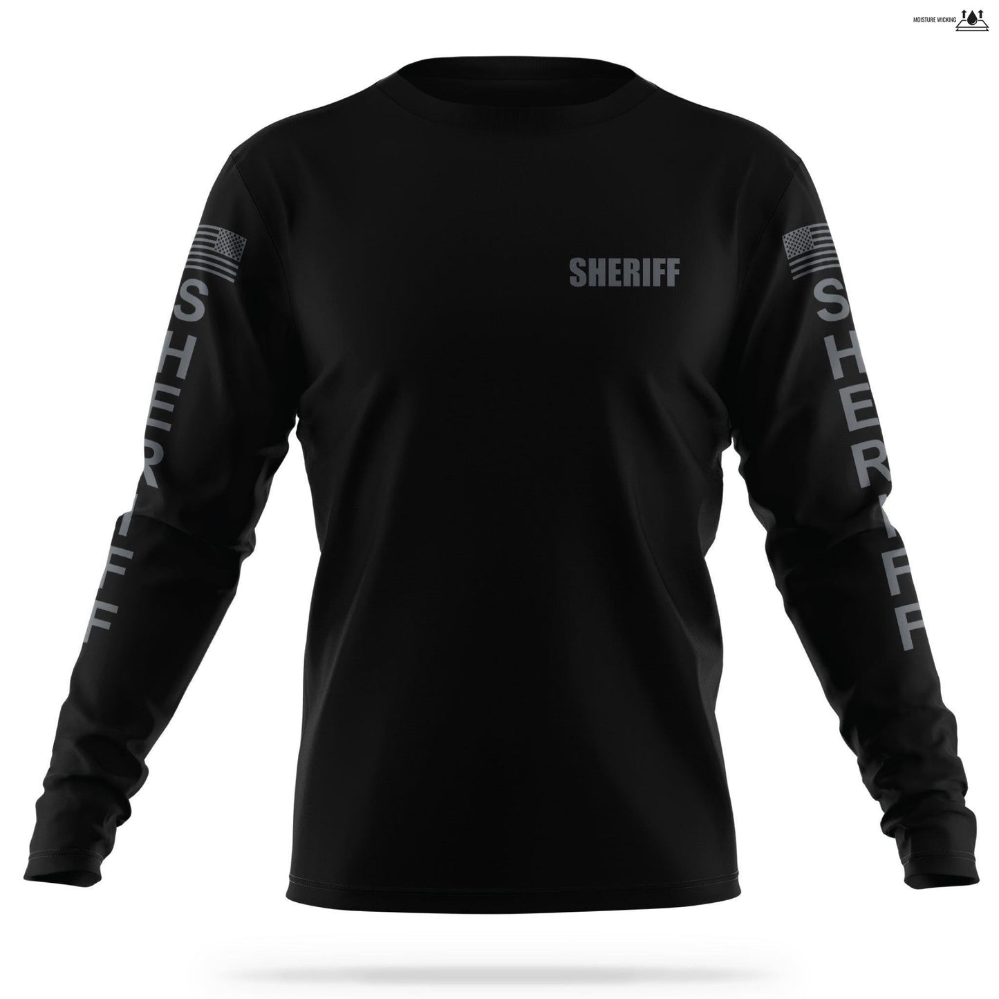 [SHERIFF] Men's Utility Long Sleeve [BLK/GRY] 13 Fifty Apparel 