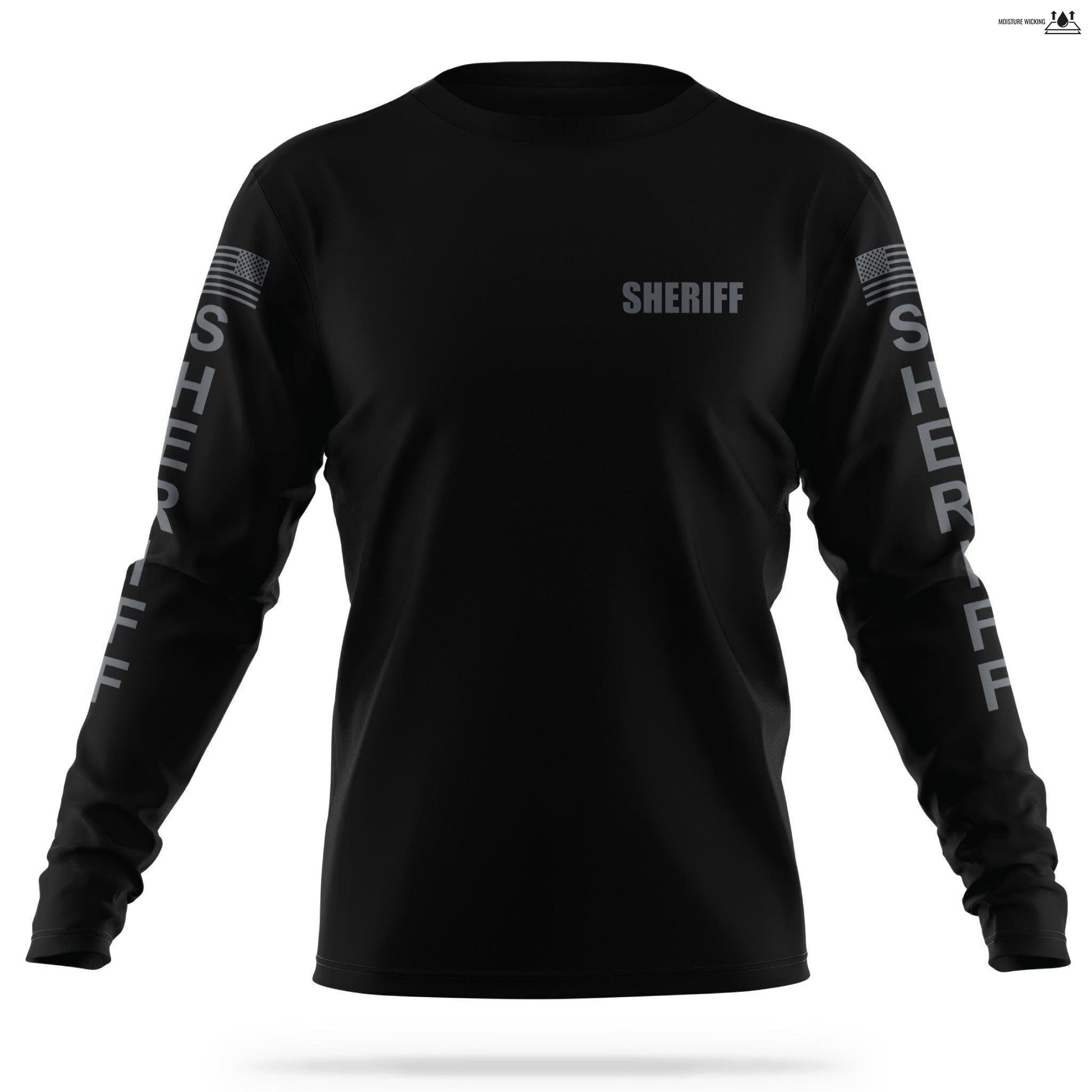 [SHERIFF] Men's Utility Long Sleeve [BLK/GRY] 13 Fifty Apparel 