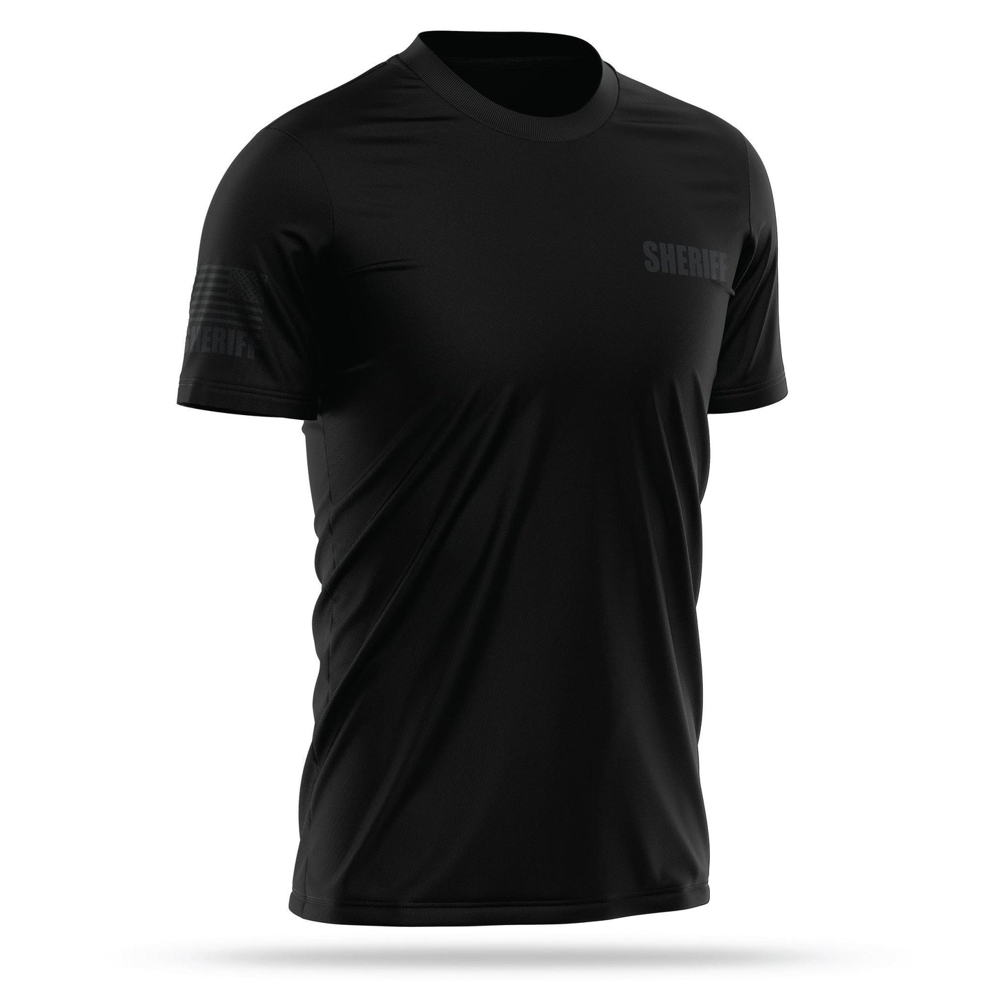 [SHERIFF] Men's Utility Shirt [BLK/BLK]-13 Fifty Apparel