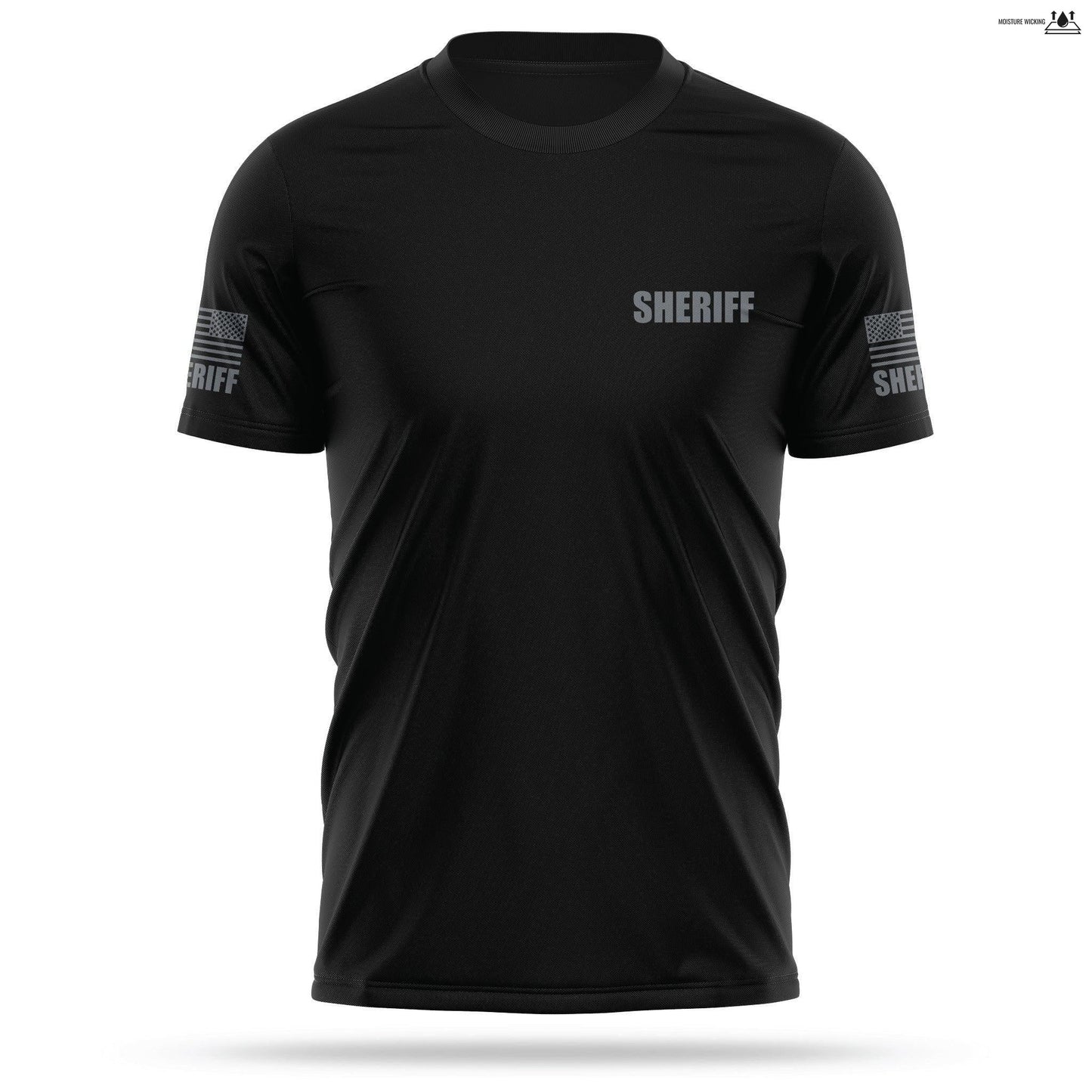 [SHERIFF] Men's Utility Shirt [BLK/GRY]-13 Fifty Apparel