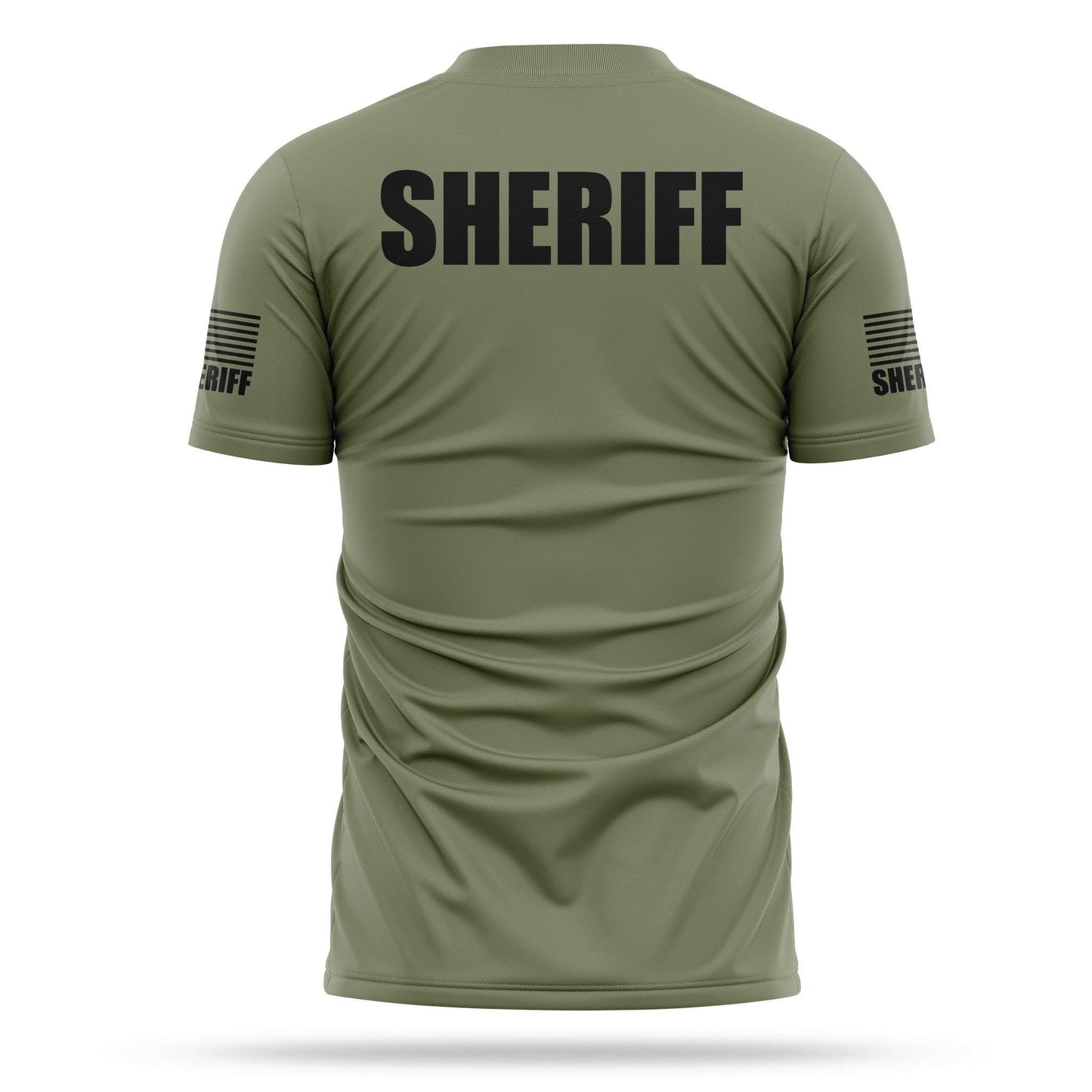 [SHERIFF] Men's Utility Shirt [GRN/BLK]-13 Fifty Apparel