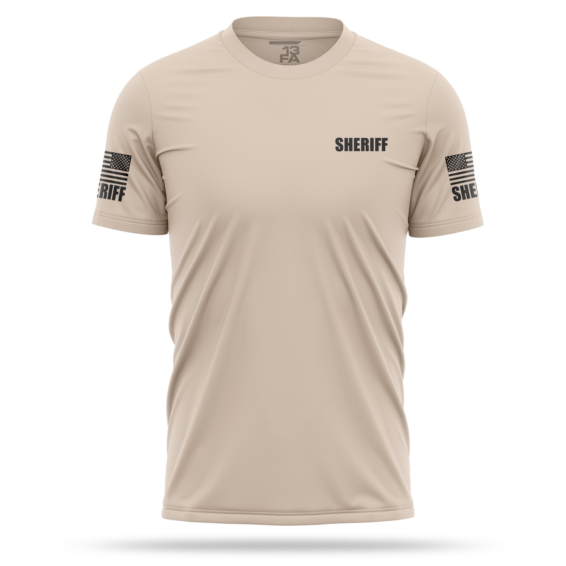 [SHERIFF] Men's Utility Shirt [SND/BLK] 13 Fifty Apparel 