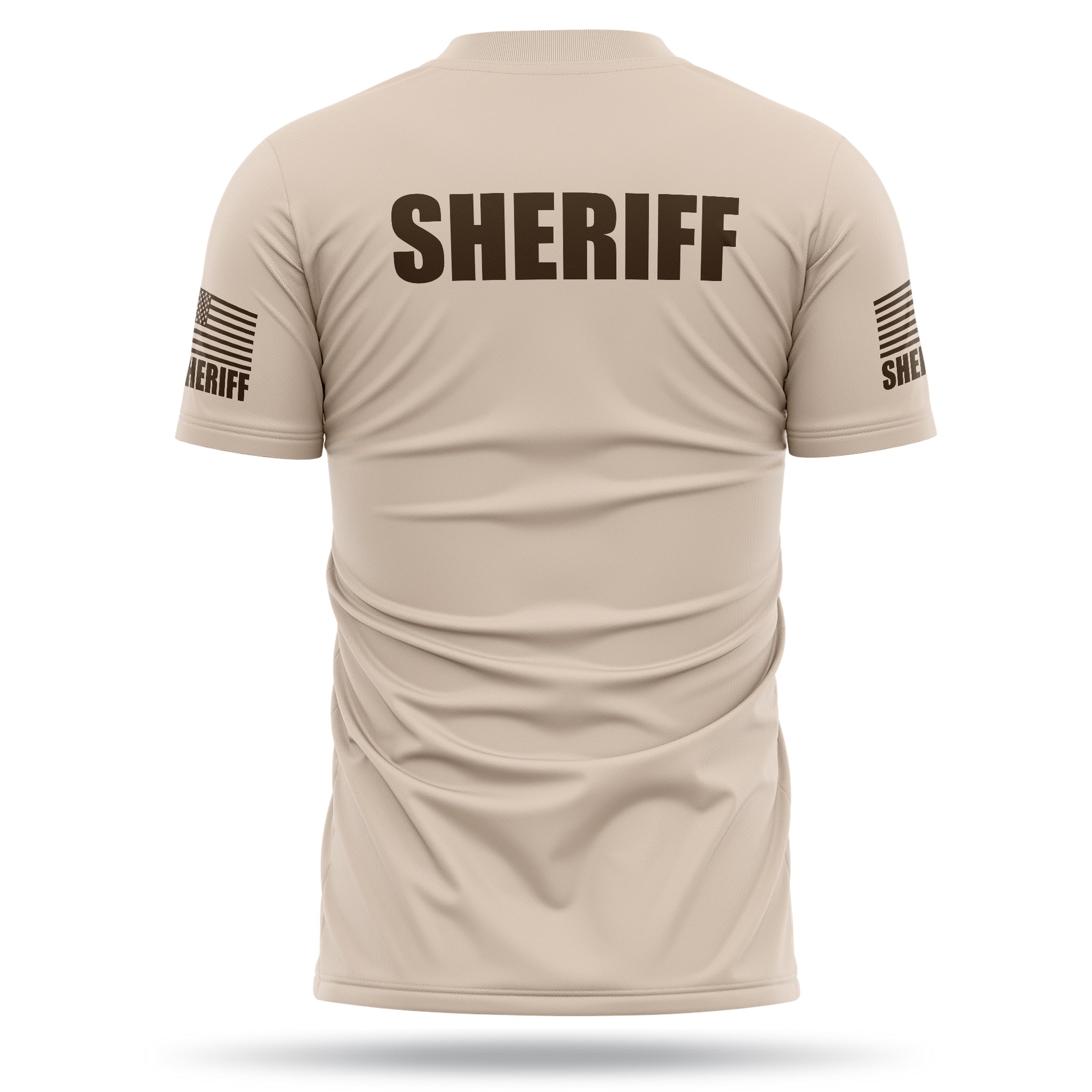 [SHERIFF] Men's Utility Shirt [SND/BRN]-13 Fifty Apparel