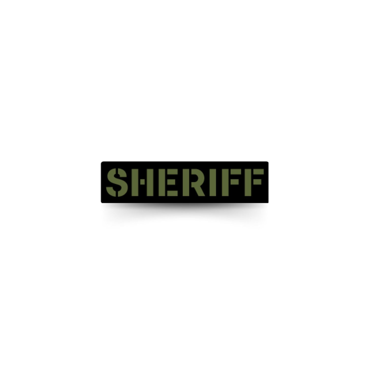 🎁 [SHERIFF] Operator PVC Patch [BLK/GRN] (100% off)-13 Fifty Apparel