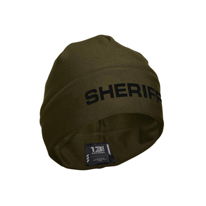 [SHERIFF] Performance Beanie [GRN/BLK]-13 Fifty Apparel