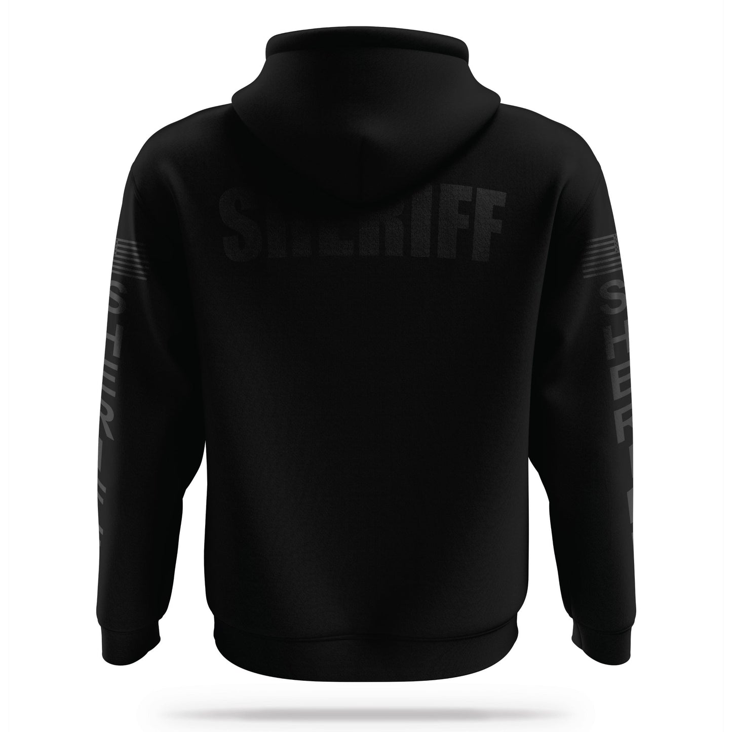 [SHERIFF] Performance Hoodie 2.0 [BLK/BLK]-13 Fifty Apparel