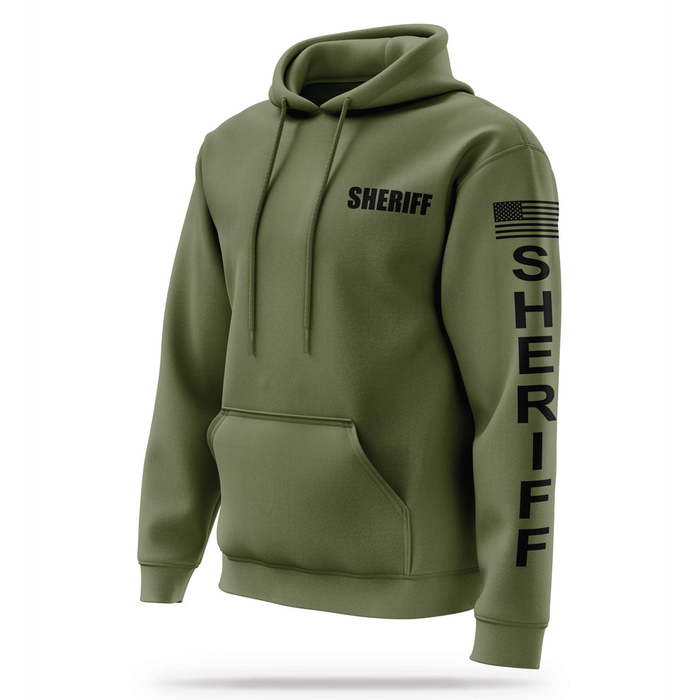 Sheriff Performance Hoodie 2.0 [GRN/BLK] | 13 Fifty Apparel