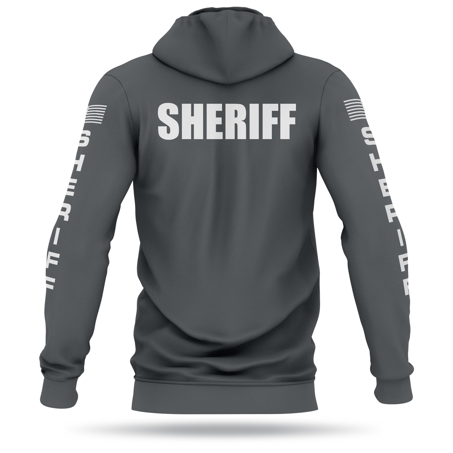 [SHERIFF] Performance Hoodie 2.0 [GRY/WHT]-13 Fifty Apparel