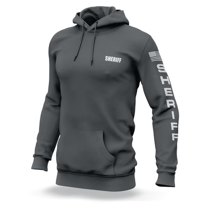 [SHERIFF] Performance Hoodie 2.0 [GRY/WHT]-13 Fifty Apparel