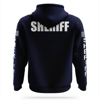 [SHERIFF] Performance Hoodie 2.0 [NVY/WHT]-13 Fifty Apparel