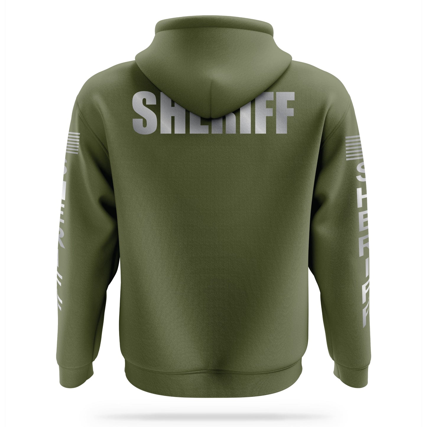 [SHERIFF] Reflective Performance Hoodie 2.0 [GRN/REF]-13 Fifty Apparel