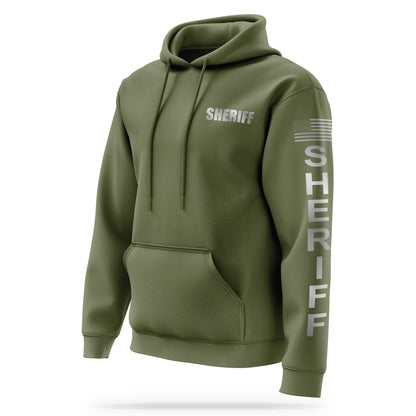 [SHERIFF] Reflective Performance Hoodie 2.0 [GRN/REF]-13 Fifty Apparel