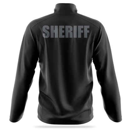 [SHERIFF] Reflective Soft Shell Jacket [BLK/REF]-13 Fifty Apparel